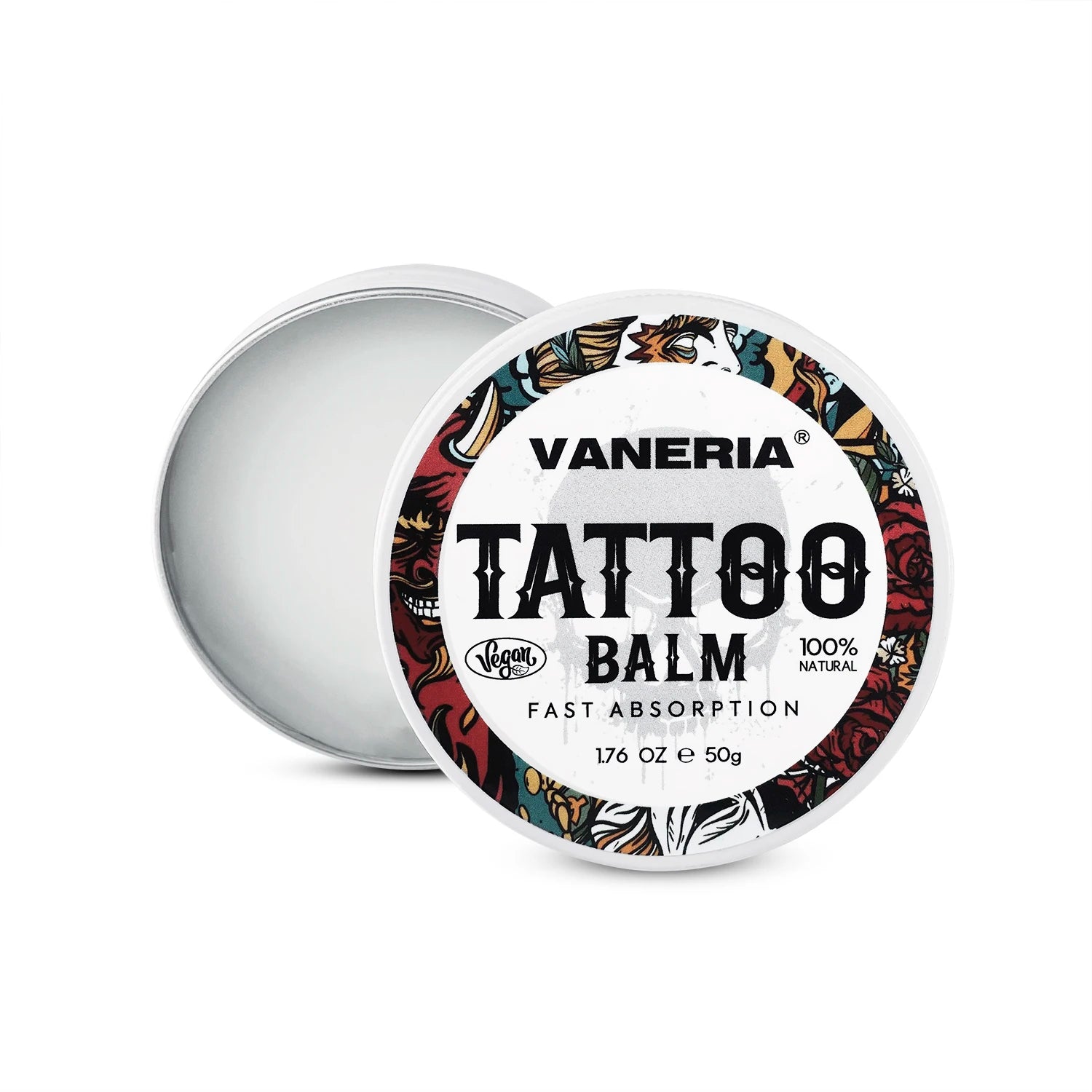 Tattoo Cream Prevent Tattoo Fading Private Label Heals and Protects Color Brighten After Care Tattoo Cream