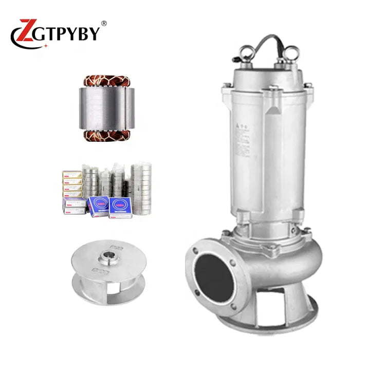 Centrifugal Stainless Steel 316 Sewage Pump Anti-corrision Submersible Sweage Treatment Plants Sump tank Pump