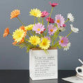Faux Gerbera Daisy Artificial Flower for Dad for Father's Day Wall Decor