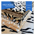 M&Y Luxury OEKO-TEX Certified Flame Retardant Jacquard Fabric 1 Meter Thick Woven Yarn Dyed Leopard Tiger Polyester Viscose