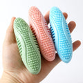 Pet Toy Dog Chewing TPR Chew Resistant Teeth Cleaning Stick Dog Training Intelligence Feeder Leakage Food Bite Dog Toothbrush