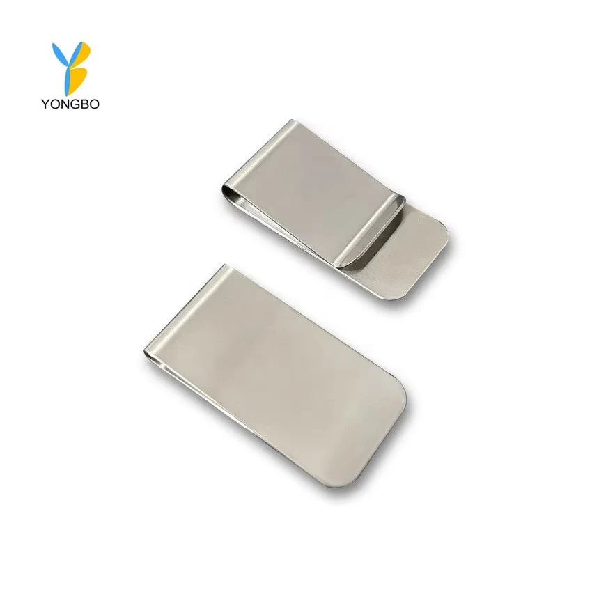 Money Clips Metal Cash Clip Slim Stainless Steel Credit Card Holder for Men and Women Durable Portable