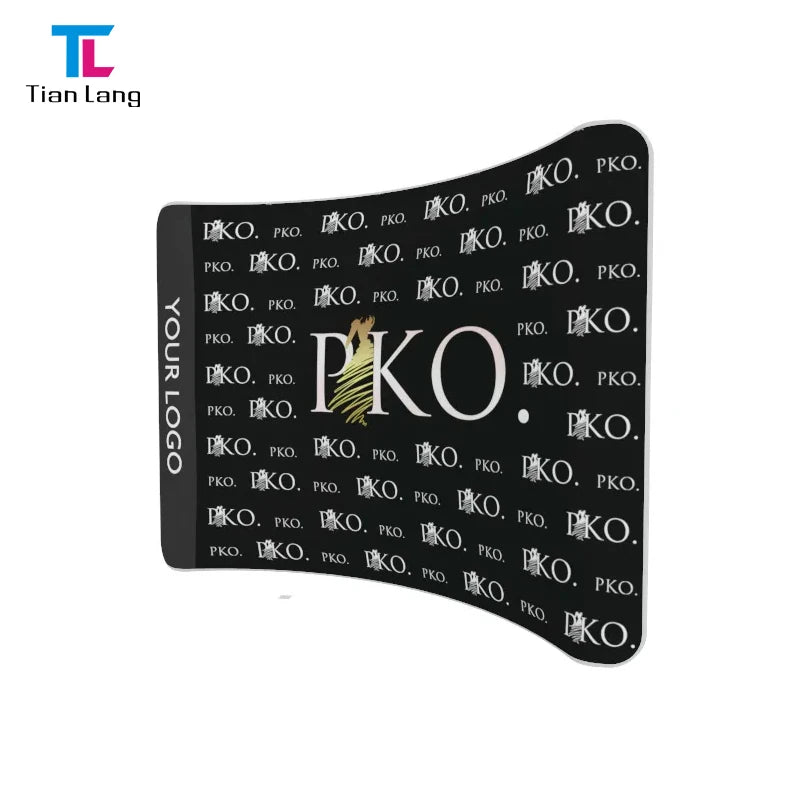 Tian Lang Trade Show Display Straight Aluminum Frame Tension Fabric Custom Back Drop Stand Photography Green Screen Backdrop