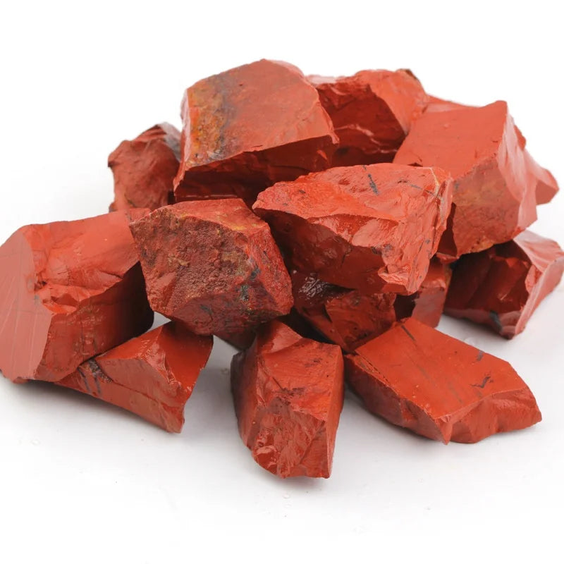 Bulk Sale Natural Rough Crystal Healing Stones  3-5cm Red Jasper Raw Stones
