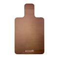 3 4 5mm Thick Chocolate Brown Custom High Cushion Grip Microfiber Suede Cover Pilates Reformer Mat