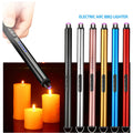BBQ Candle Lighters Rechargeable Reuse Electric USB Lighter Flameless Grill Lighter Long for Candle Jars Custom Logo