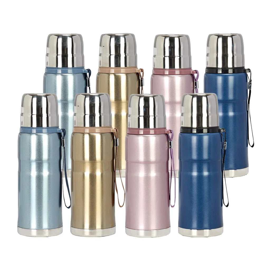 17oz Hot Sales Stainless Steel Water Bottle Portable Logo Custom Bullet Insulated Double Wall Vacuum Flask BPA Free