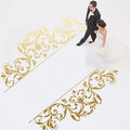 Unisign Wholesale Price Glossy Matte White Pvc Self Adhesive Vinyl for Dance Floor Wedding Decoration Rolls