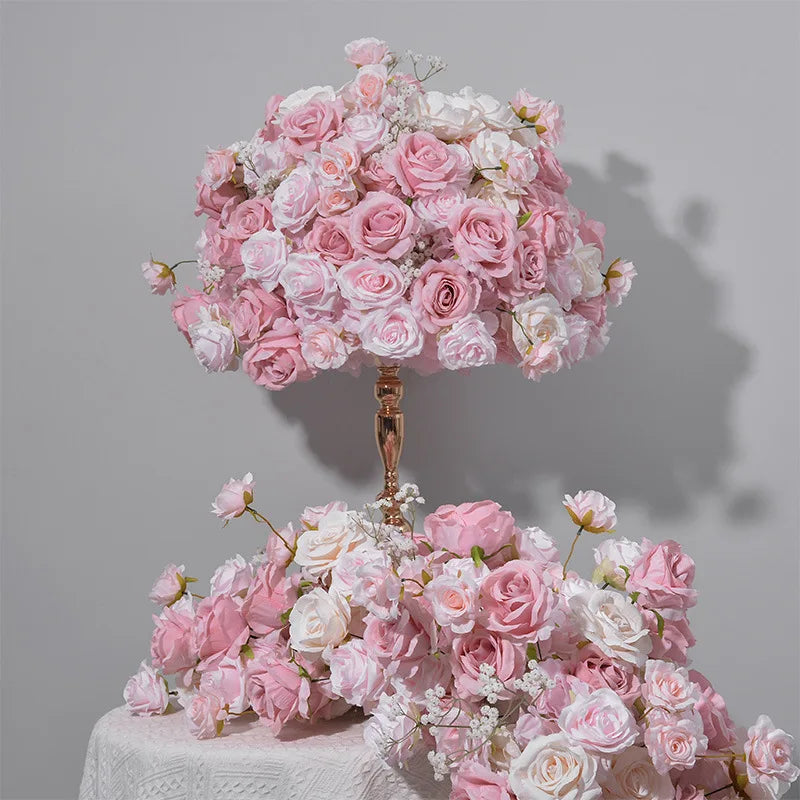 KL-FC88 Wedding Artificial Silk  Flower Ball Wedding Centerpieces Flower Centerpiece Floral Table Center Piece for Event Decor