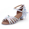 Girls Latin Practice Party Ballroom Dance Shoe
