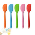 Heat Resistant Flexible Scrapers Rubber Spatula Non-Stick Food Grade Silicone Spatulas for Baking Mixing Tool