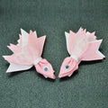Personalized Ribbon Bow Hair Clip for Girls Customized Girls Hair Accessories