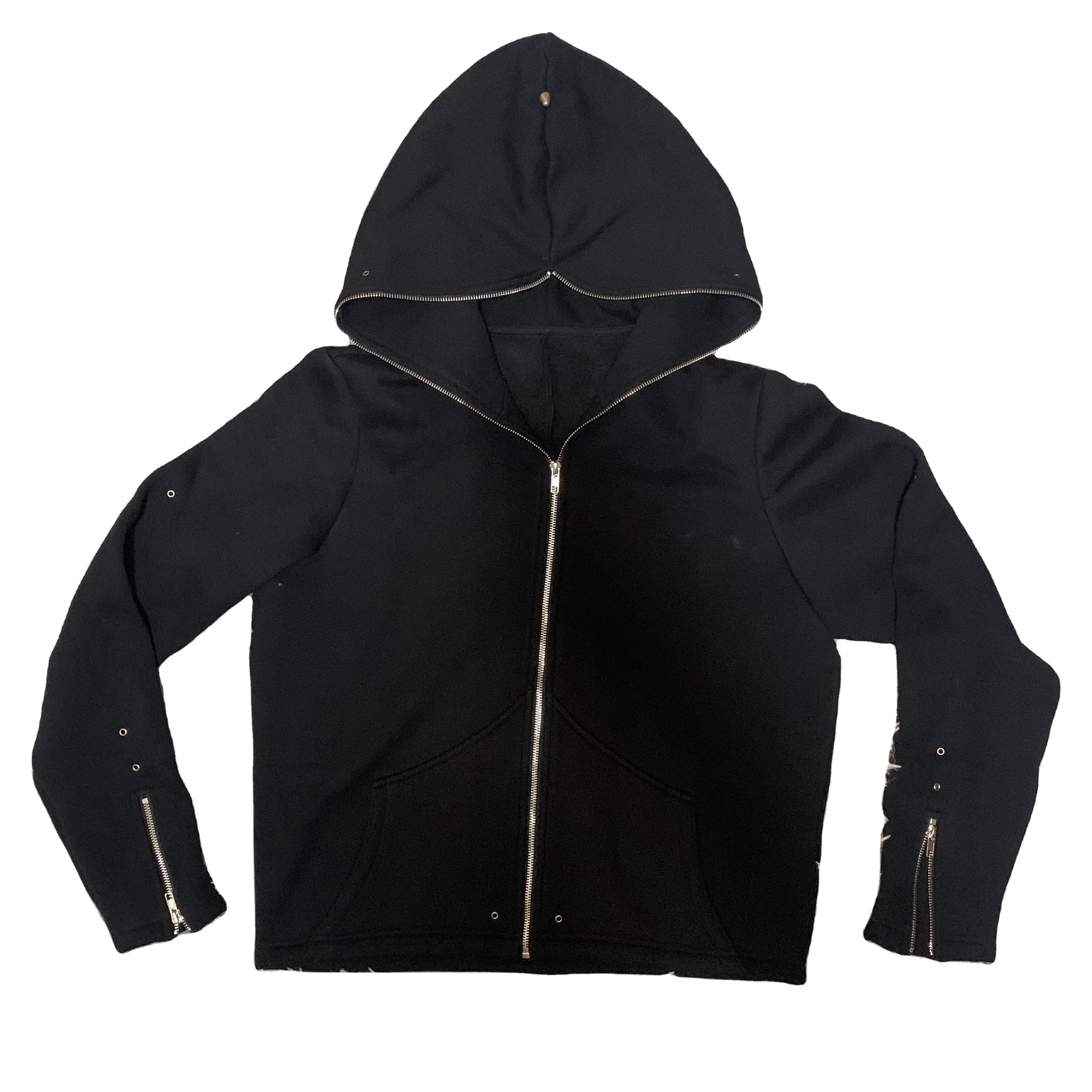 DENIMGUYS Custom Full Face Zip up High Street Hoodies Men