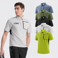 Fast Delivery Custom Printing Breathable Casual 100% Polyester Tracksuits T Golf Shirt Men's Short Sleeve Sports Polo Shirt