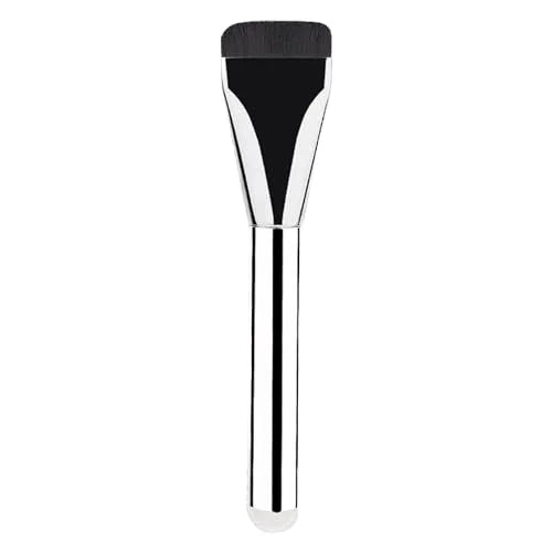 Wholesale Trending New Flat Base Single Cosmetic Liquid Foundation Brush Popular Short Bristle Face Brush