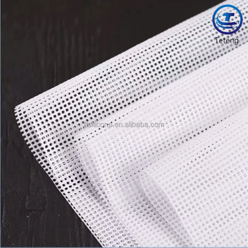 Customized Size Reusable Food Grade Non-Slip Silicone Food Dehydrator Mat Mesh Pad Sheets for Fruit Vegetable Meat