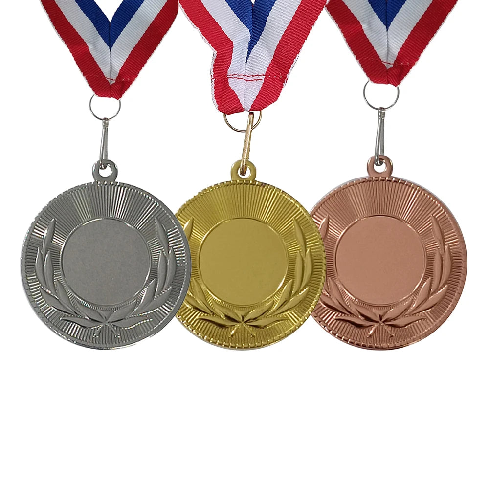 Universal Medal Olive Branch Circle Stock Lot Blank Medal