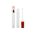 2.5ml High Quality Plastic Square Pink Customizable Color Screen Printed Empty Lip Gloss Tubes Cosmetic Custom Logo Low MOQ