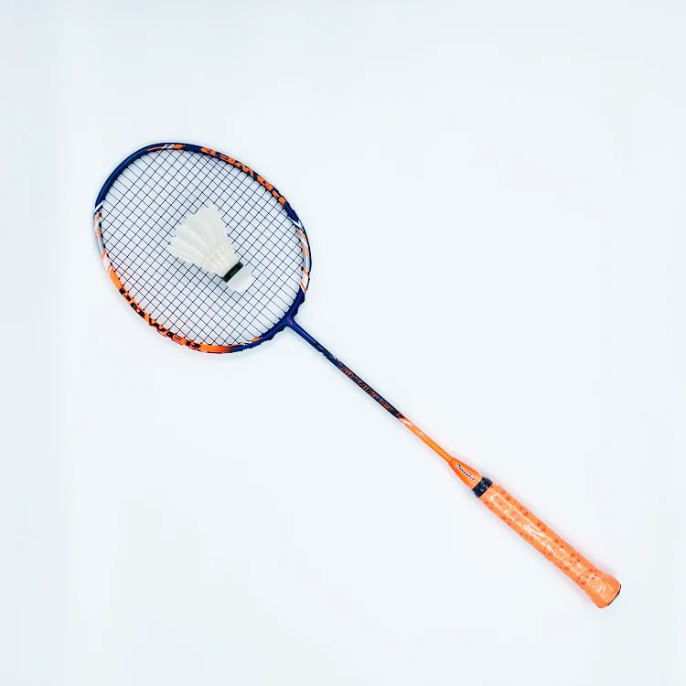 Dmantis 5U Weight High Tension Badminton Racket Durable Carbon Fiber Moderate Hardness PU Grip Sports Soft Ball Control
