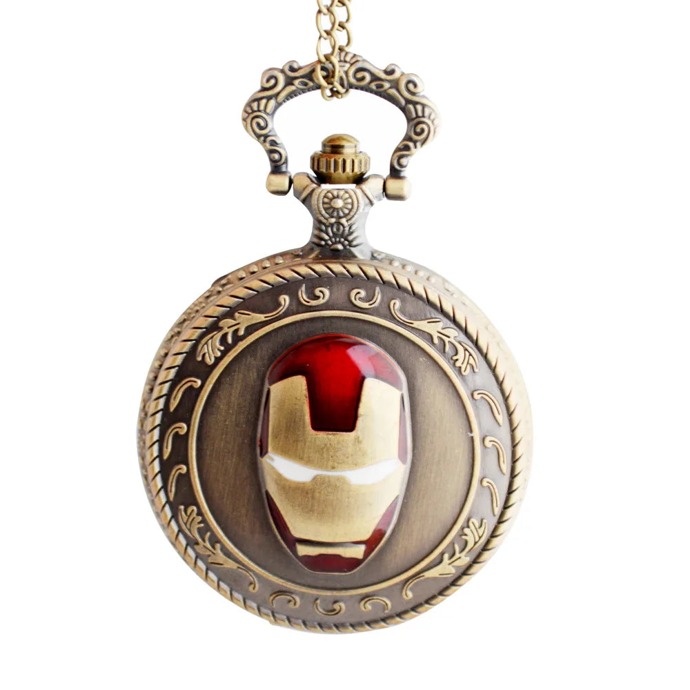 Bronze Quartz Watch Vintage Iron Pocket Watches
