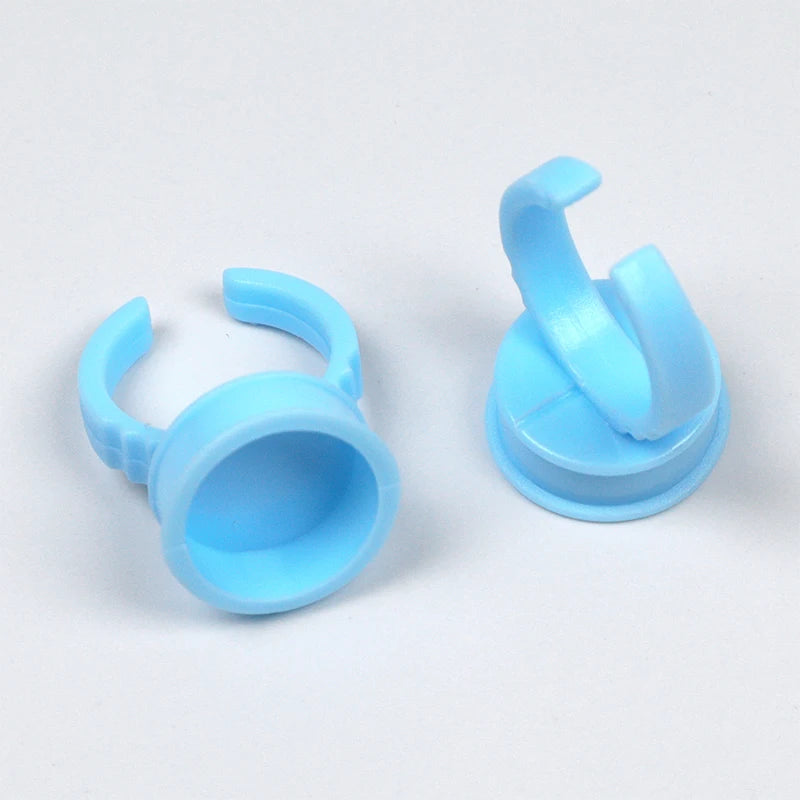 Rings Ink Cup Pigment Ring Wholesale Eyelash Extension Tools Glue Holder