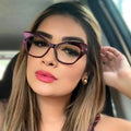 New Fashion Custom Cat Eye Optical Frames Retro Women 2022 Newest Trendy Wholesale Men Eyeglasses Frames Optical Glasses 2022