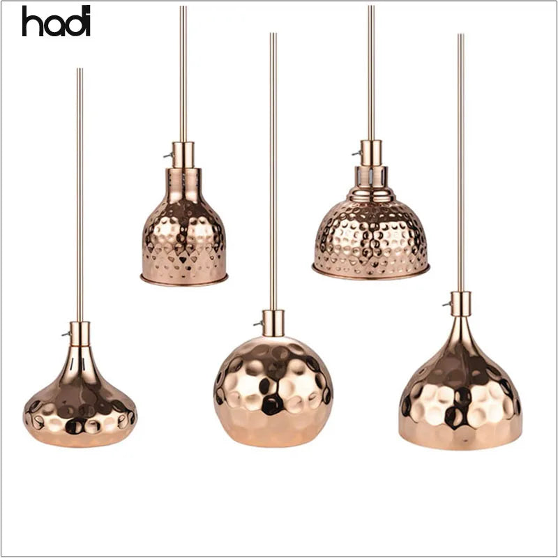 Guangzhou HADI Luxury Infrared Heat Lamp Stainless Steel Hammered Rose Gold 0.25KW CE/LFGB Certified for Restaurant Hotel Buffet