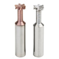 HRC55 Aluminum TiSiN Coated T-type T-Slot End Mill Cutter Carbide T Slot Milling Cutter
