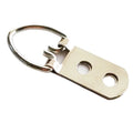 Professional Grade Silver Plain Finish Steel Rust Resistant Picture Frame Hardware D Ring Hanger Two Holes Heavy Industry