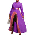2025 Turkey Office Dresses Africa Women's New Chiffon Leisure Dresses Mother's Evening Heavy Material Dress