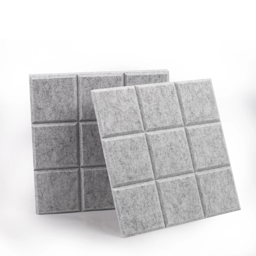 New Arriving High Density PET Felt Acoustic Panels Sound Absorbing Material Polyester Fiber Wall Panels for School