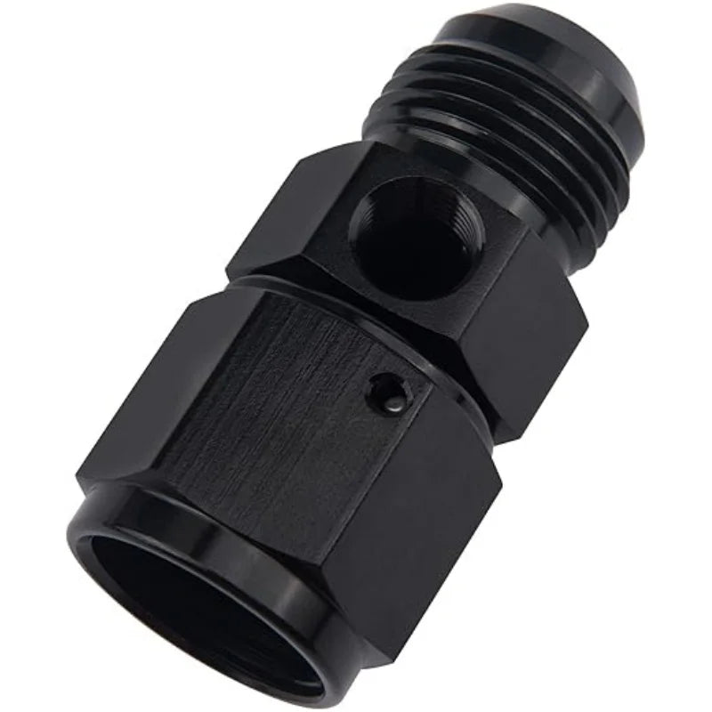 AoMei 1/8'' an Female NPT Aluminum Fuel Pressure Take off Adapter Fitting Plated Surface Factory Price