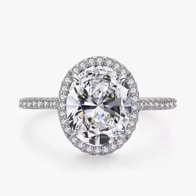 Ailmay New Style Fashion Generous 925 Sterling Silver Sparkling AAAAA CZ Finger Ring for Women Luxury Romantic Wedding Jewelry