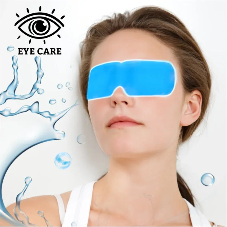 TheMoreCare Self Cooling Cold Compress Hydrogel Cooling Gel Pad Mask for Dryness Puffy Eyes Relief