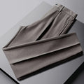 Autumn High-end Small Suit Trousers for Men Slim Simple Drape Business Casual Trousers Light Luxury Suit Trousers for Men