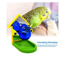 Pet Parrot Hanging Bucket an Rc Flying Foraging Bird Toys Natural