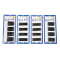 Minimalist Eco-Friendly Fashion Metal Hair Pins 56pcs Set Card Packing Black Hair Clip for Women