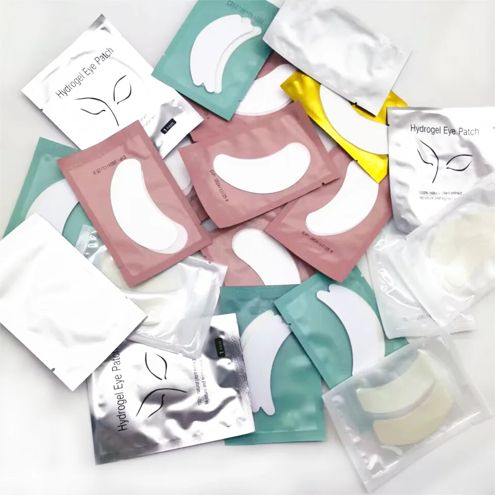 Private Label Eyepad Moisturizing Collagen Gel Under Eye Patch Mask Hydrogel Eye Patch Under Eye Pads for Eyelash Extensions