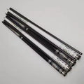 New White/Black Color Professional Jassinry Full Carbon Fibre Pool Cues 58inch+12.5mm Radial Pin/Uni-lock Billiards Cue Sticks