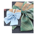 Plaid Bowtie Casual Bow Tie for Women & Girls Uniform Collar Butterfly Bowknot Adult Check Polyester Bow Ties Cravats