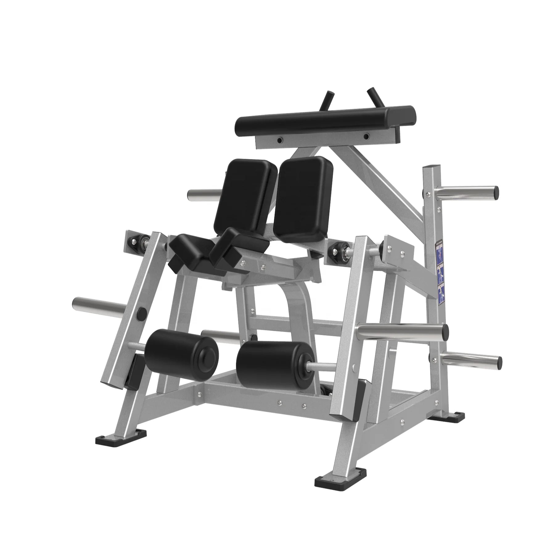 Weight Plates Loaded Gym Standing Hamstring Curl Machine