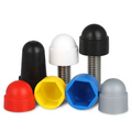 M6 M8 M10 M12 Hexagon Head Bolt Nut Dome 10mm Protection Caps Covers Exposed Hexagon Plastic Wholesale