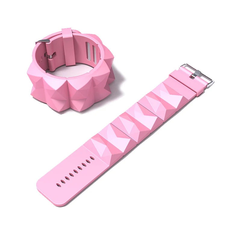 Custom Logo Fitness Adjustable Ankle Wrist Weights Bracelet for Women Durable Silicone Steel Metallic Iron Material