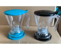 Bpa-Free - Black Plastic Perfect Tea Maker Tea Pot With Coaster Tea Steeper Easy Tea Infuser