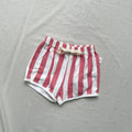 Korean-Style Striped Shorts for Boys Girls Versatile Ins Refreshing Candy Colors for Beach Vacation or Daily Use