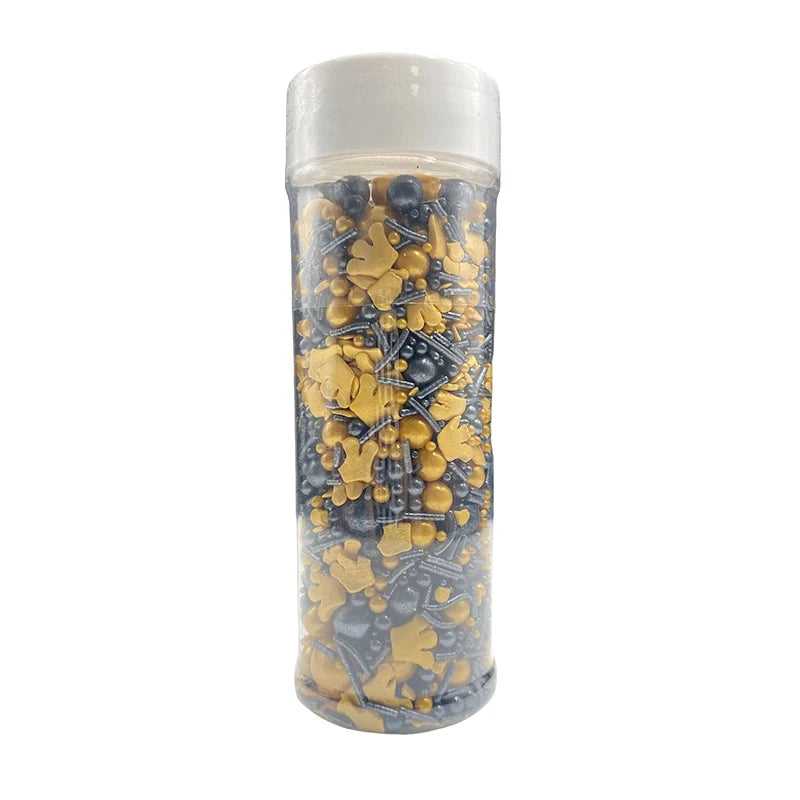 Wholesale Christmas Chocolate Cupcake Rainbow Sugar Pearl Cake Decoration Production Bulk Gold Sprinkles Manufacturer