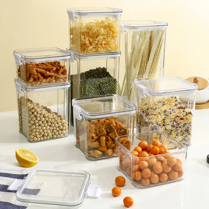 Kitchen Accessories Containers Storage Keep Your Kitchen Fresh with This Airtight Container Canister Set