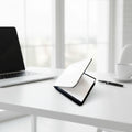 Office Decoration Supplies Custom PU Leather Sticky Note Box Sublimation Note Pad