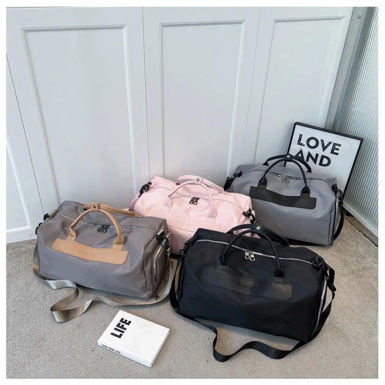 Wholesale Large Capacity Oxford Yoga Fitness Bag Waterproof Sports Training Outdoor Travel Luggage for Fashion Leisure