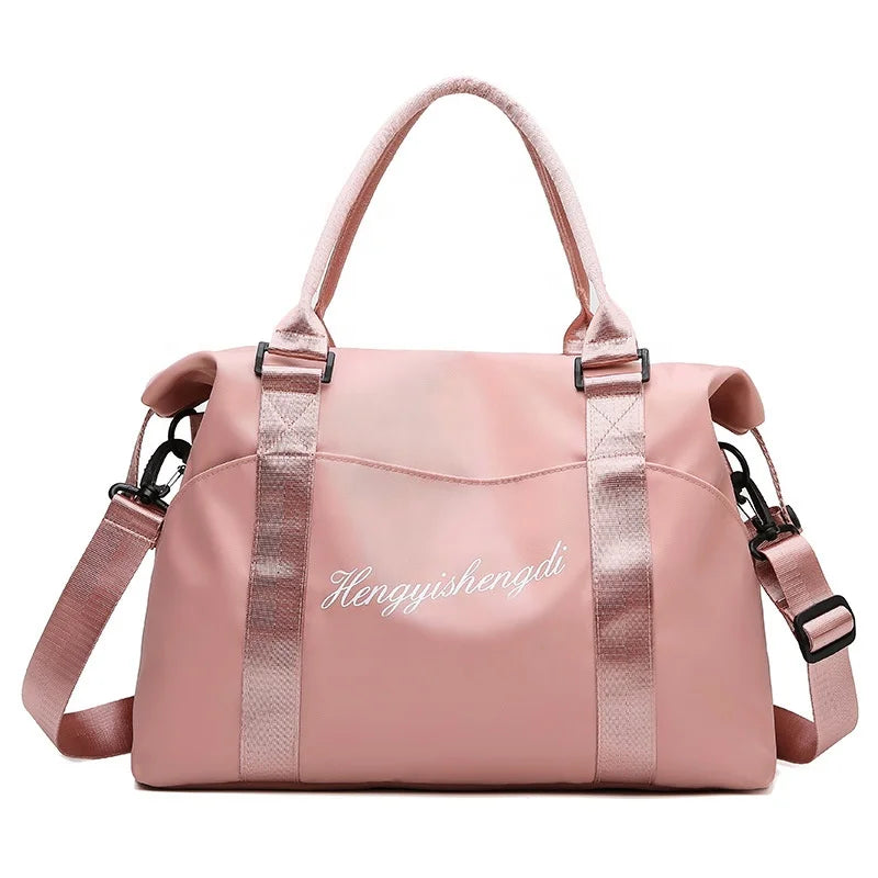 Outdoor Activity Camping Large Capacity Handbag Oxford Leather Waterproof Travel Luggage Sports Training Gym Yoga Duffle Bag